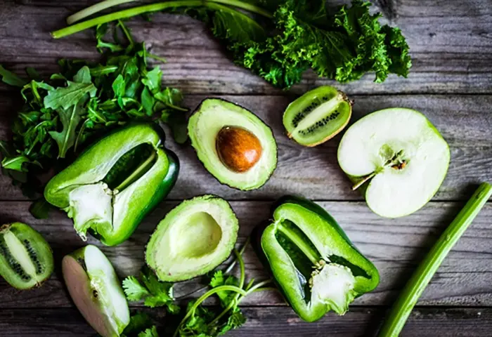 Alimentos verdes para saúde